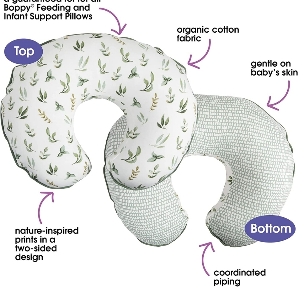 Boppy Pillow and organic cover - Picture 10 of 12